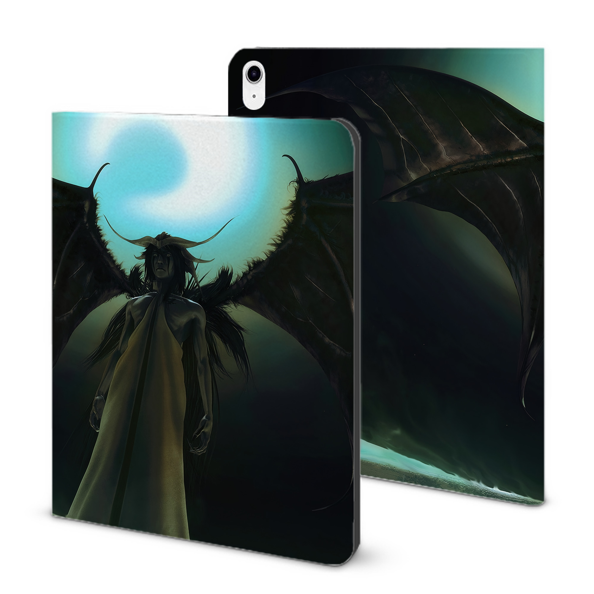 （画像用） ブリーチ BLEACH IPad ケース ブック型 PUレザー TPU 耐衝撃 軽量 薄型 ペン収納なし 全面保護 IPad 各モデル対応